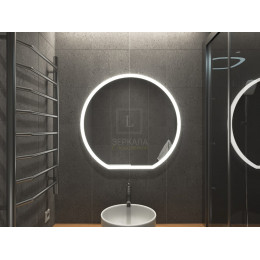 Зеркало с подсветкой для ванной комнаты Виваро 70 см